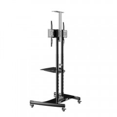 Axred Zeus 32''-85'' Bάση Tv με Ράφι & Κανάλι Απόκρυψης Καλωδίων - (11962)